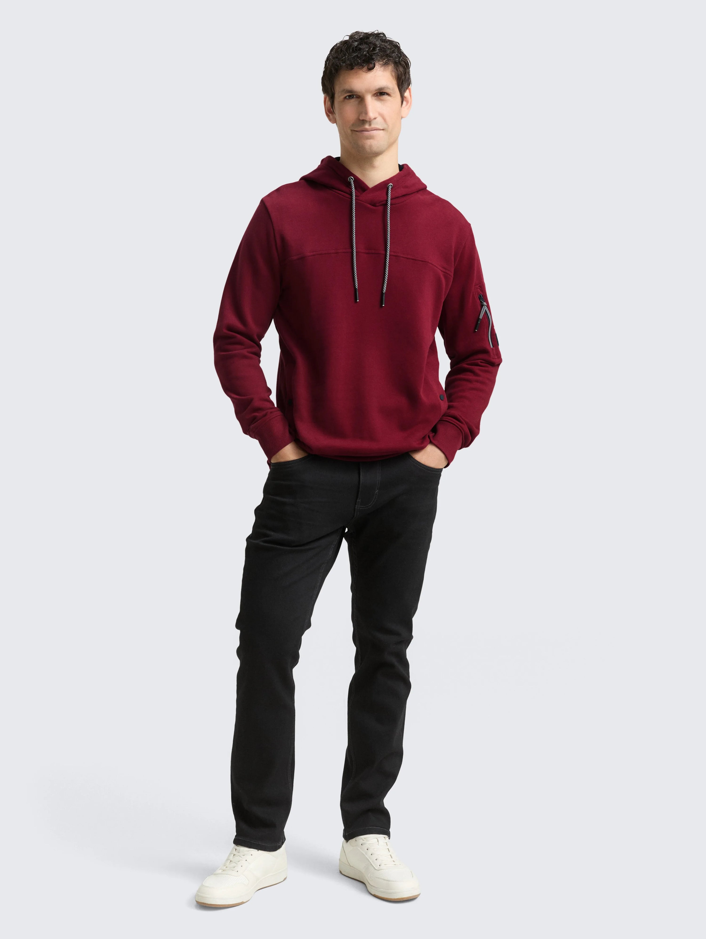 Tom Tailor_0_Hoodie Sweatshirt with Pockets_1048620_14155_02