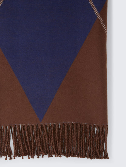 Tom Tailor_White_Scarf with Argyle Pattern_1048656_39231_03