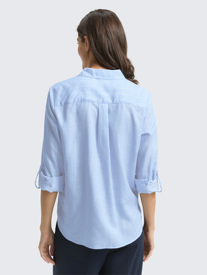 Tom Tailor_0_Blouse with Glitter-Effect Stripes_1048687_39188_03