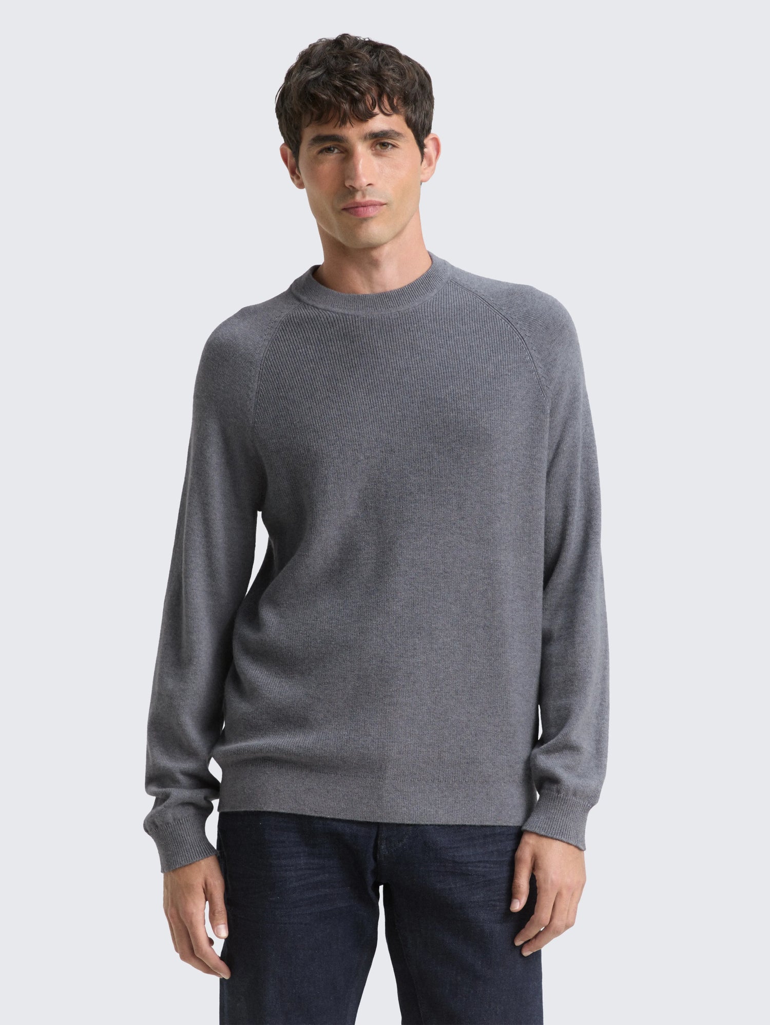 Tom Tailor_0_Knitted Jumper with Wool Content_1048779_38679_01