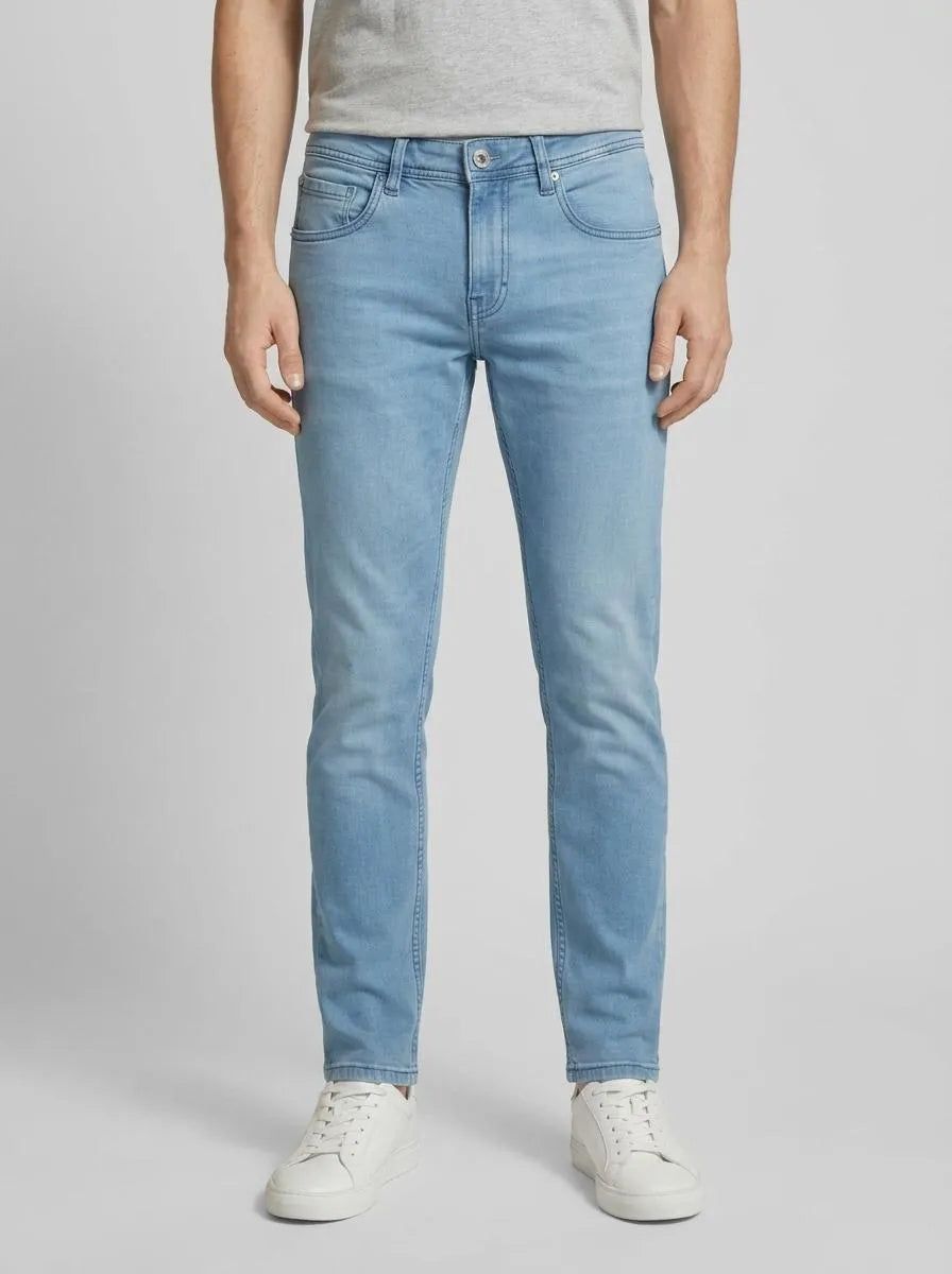 Tom Tailor Light Stone Blue Denim Men Tttroy Slim Jeans SKU: 1048840_10142 Image 00