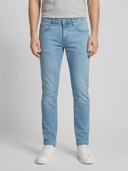 Tom Tailor Light Stone Blue Denim Men Tttroy Slim Jeans SKU: 1048840_10142 Image 00