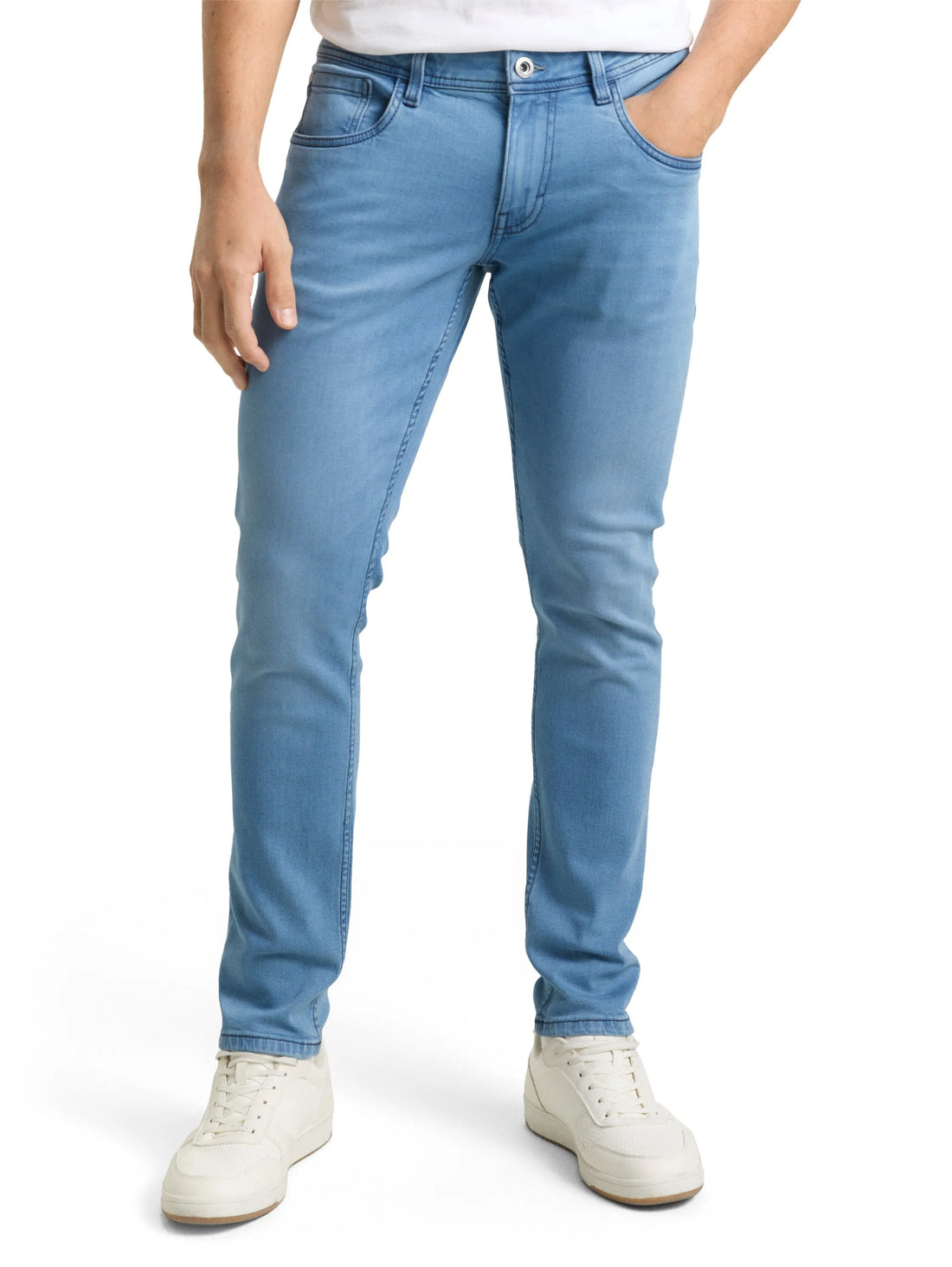 Tom Tailor Light Stone Blue Denim Men Tttroy Slim Jeans SKU: 1048840_10142 Image 01
