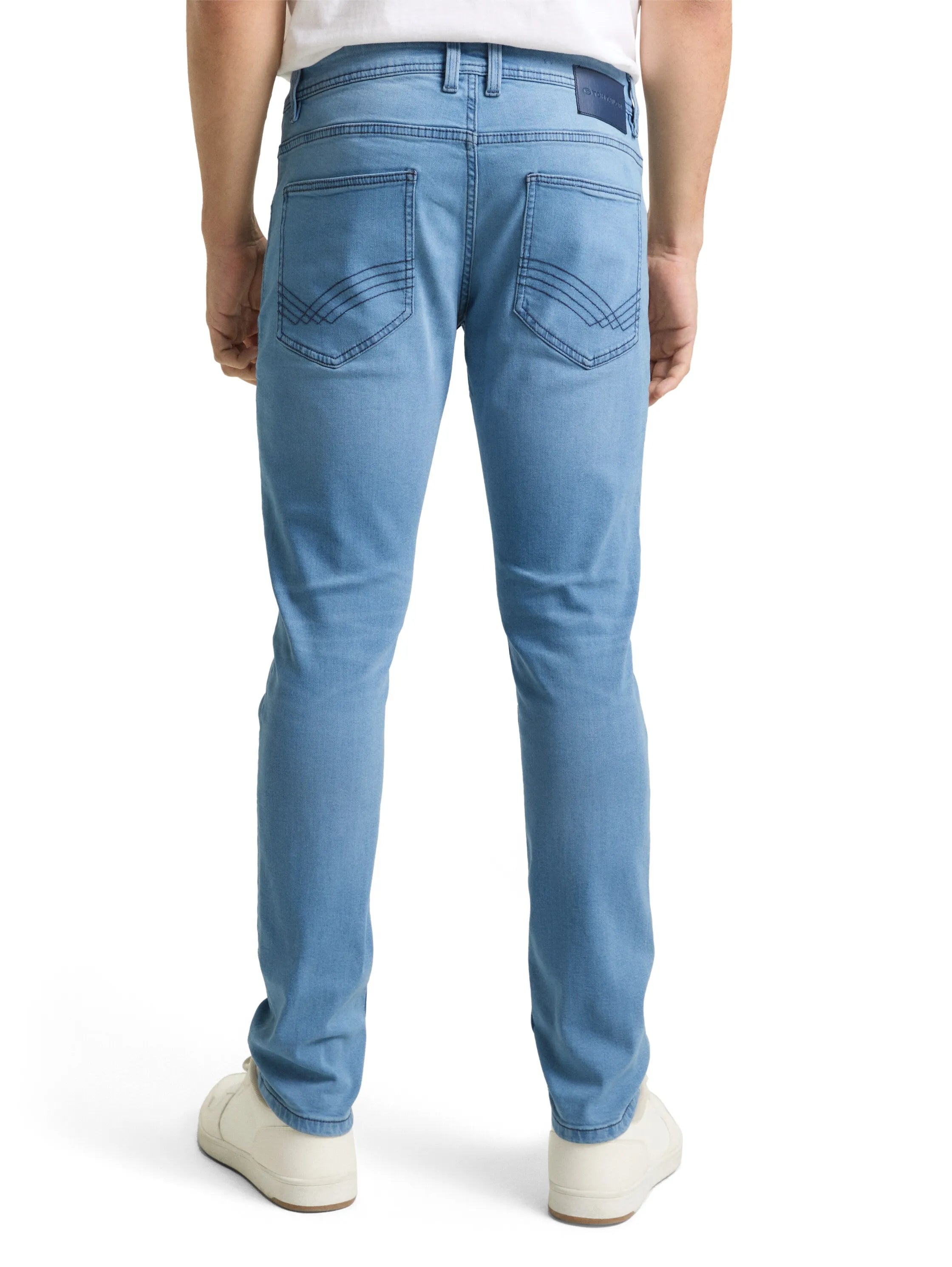 Tom Tailor Light Stone Blue Denim Men Tttroy Slim Jeans SKU: 1048840_10142 Image 02