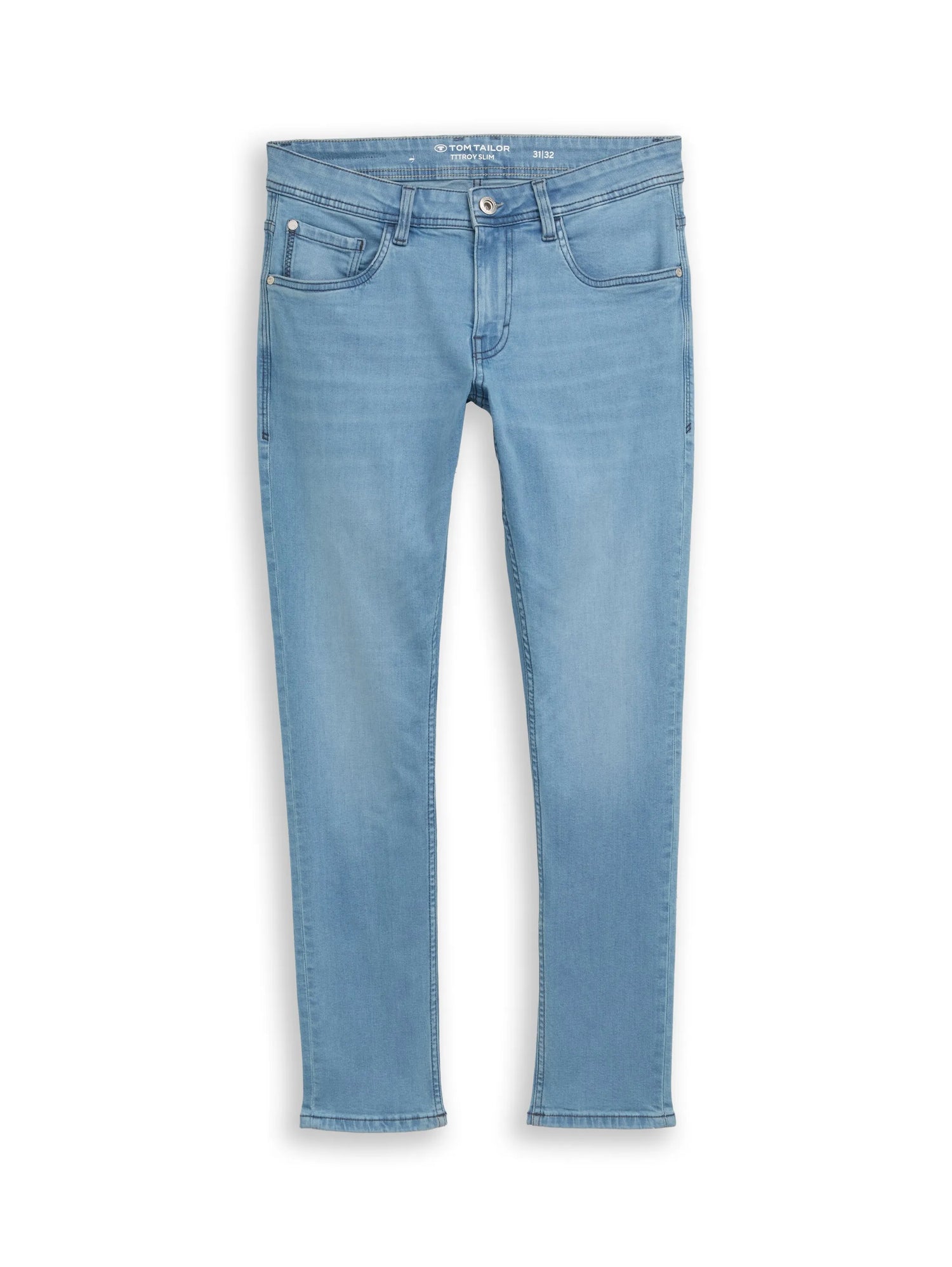 Tom Tailor Light Stone Blue Denim Men Tttroy Slim Jeans SKU: 1048840_10142 Image 06