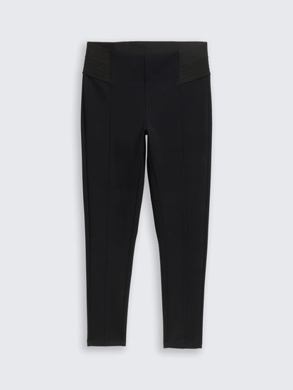 Tom Tailor_Beige_Treggings Trousers with Elasticated Waistband_1048842_14482_03