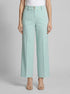 Tom Tailor Blue Haze Melange Women Ttlea Wide Trousers with Crease SKU: 1048856_39627 Image 00