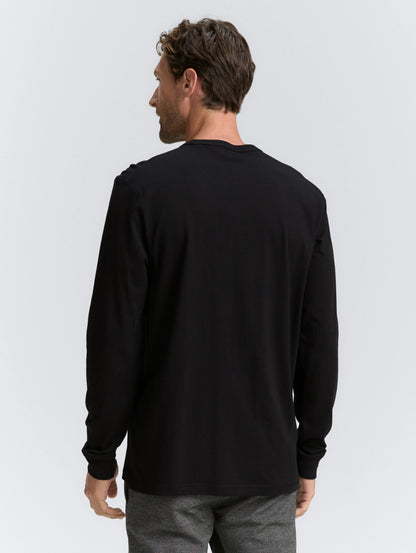 Tom Tailor_0_Basic Long-Sleeved Shirt Made of Cotton_1048902_29999_04
