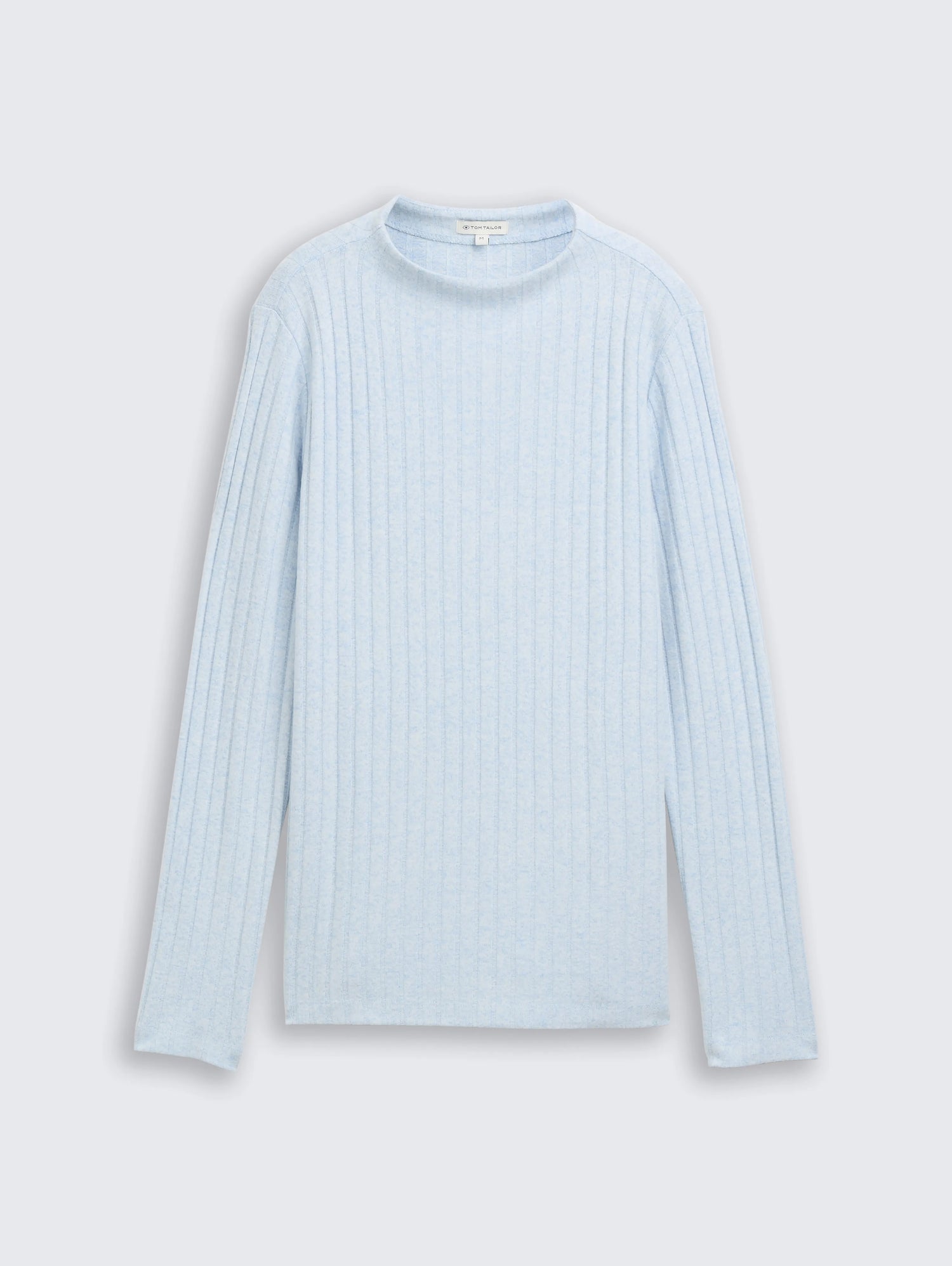 Tom Tailor_0_Cosy Long-Sleeved Shirt with Stand-Up Collar_1048934_34910_04