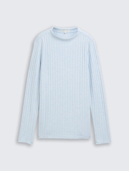 Tom Tailor_0_Cosy Long-Sleeved Shirt with Stand-Up Collar_1048934_34910_04