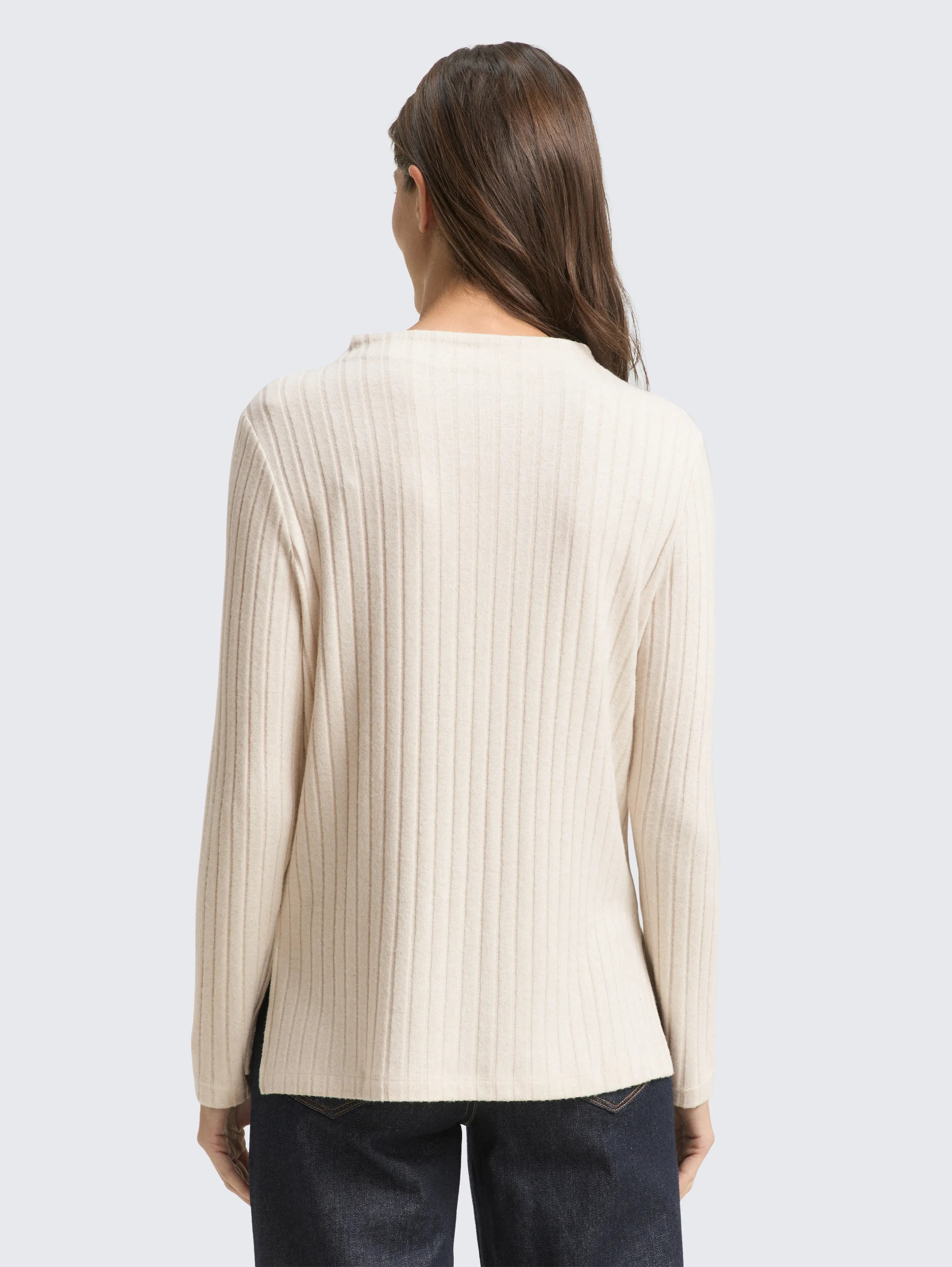 Tom Tailor_0_Cosy Long-Sleeved Shirt with Stand-Up Collar_1048934_36844_03