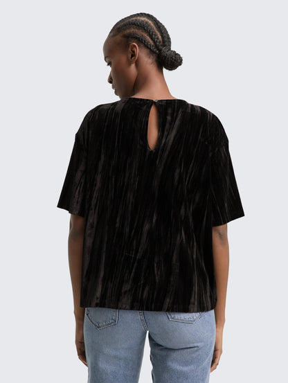 Tom Tailor_Gray_Loose Fit Velvet T-Shirt_1048977_14482_03