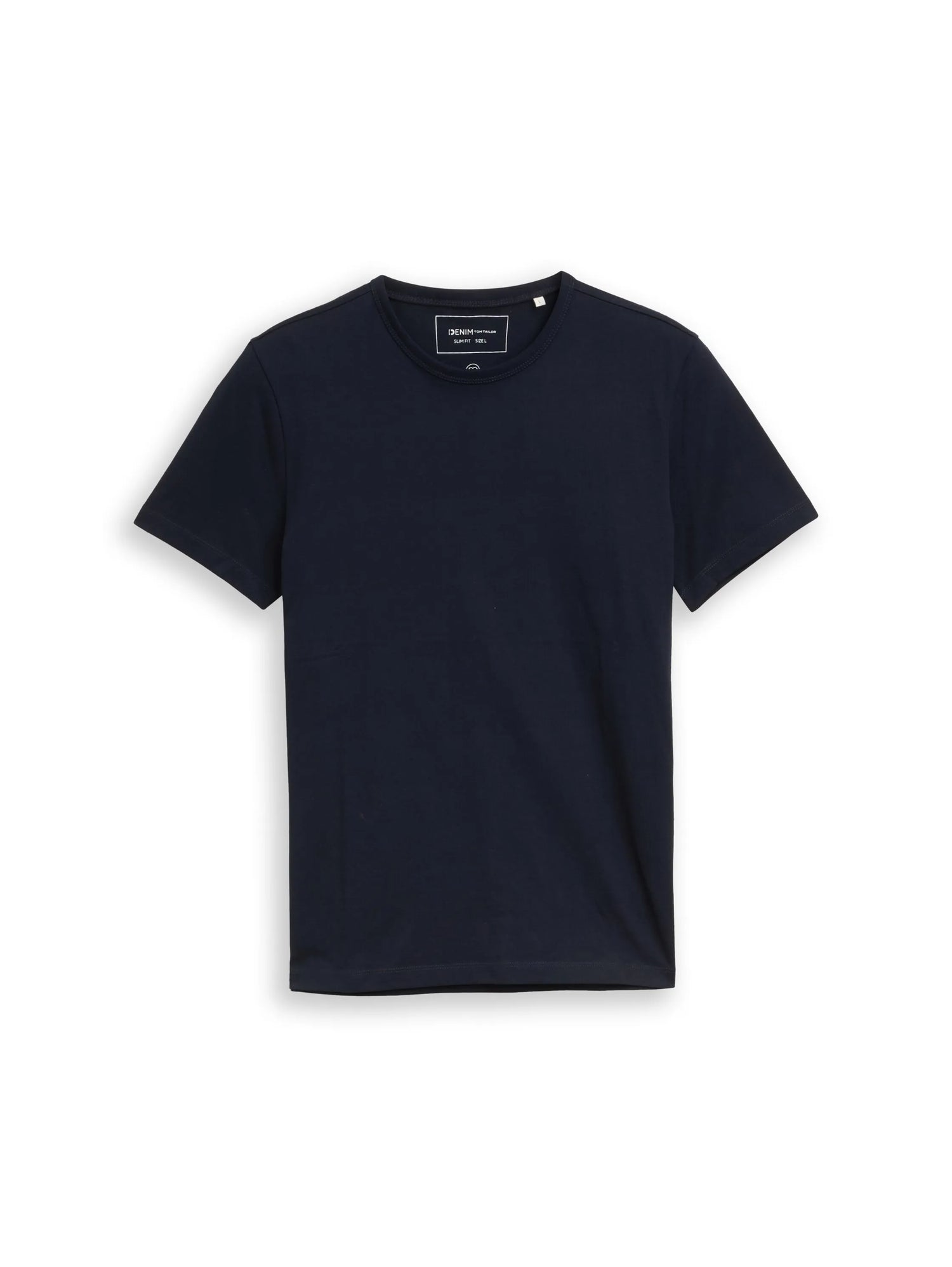 Denim Tom Tailor Sky Captain Blue Men Slim Fit Cotton T-Shirt SKU: 1048995_10668 Image 06