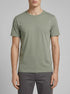 Denim Tom Tailor Dusty Mid Olive Men Slim Fit Cotton T-Shirt SKU: 1048995_15594 Image 00
