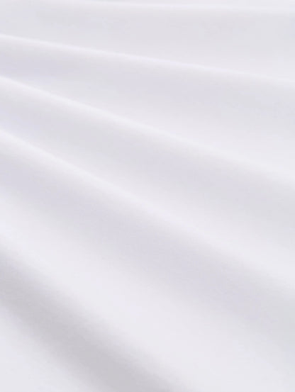 Denim Tom Tailor White Men Slim Fit Cotton T-Shirt SKU: 1048995_20000 Image 02