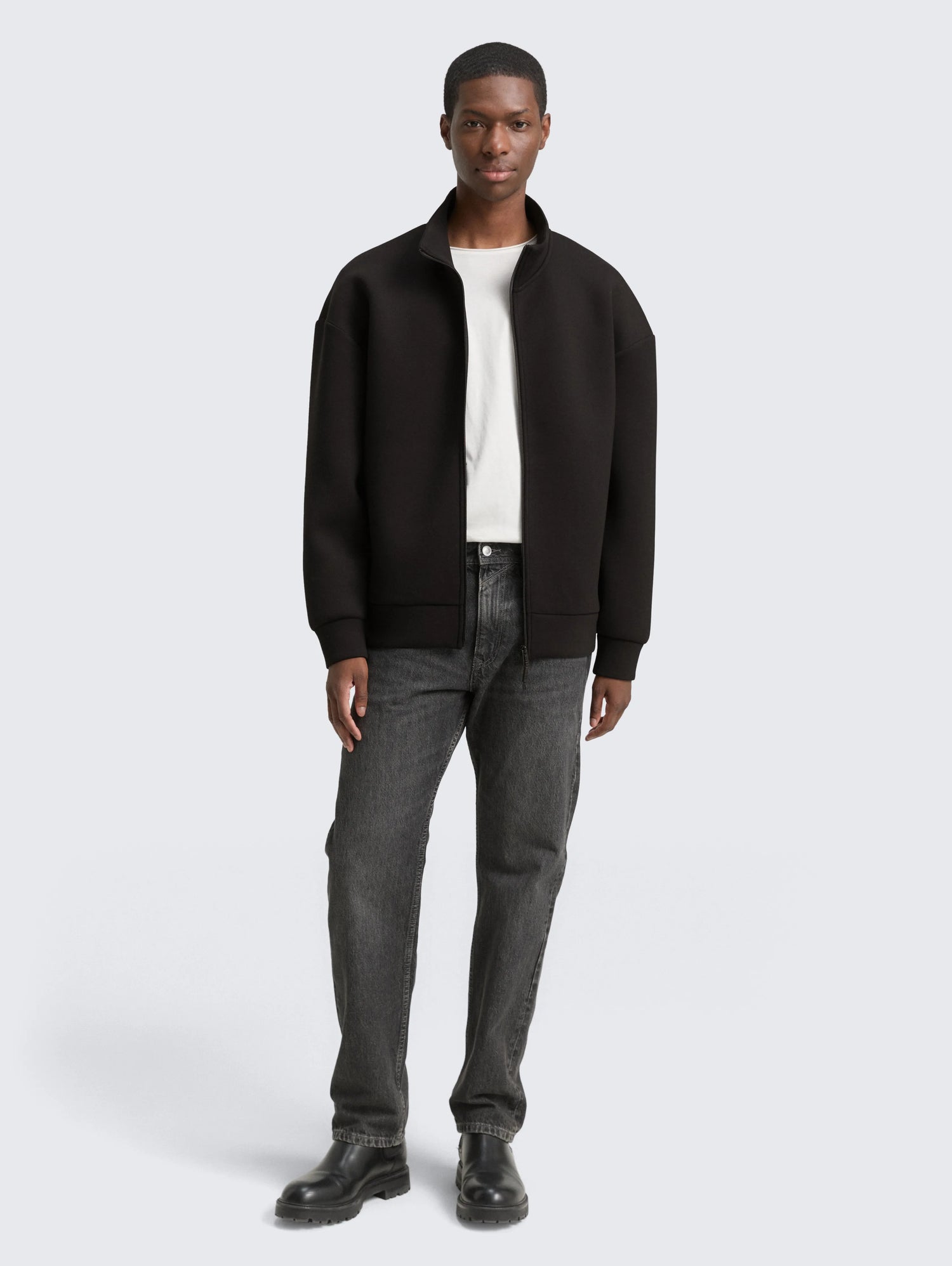 Tom Tailor_0_Relaxed Scuba Sweatshirt Jacket_1049002_29999_02