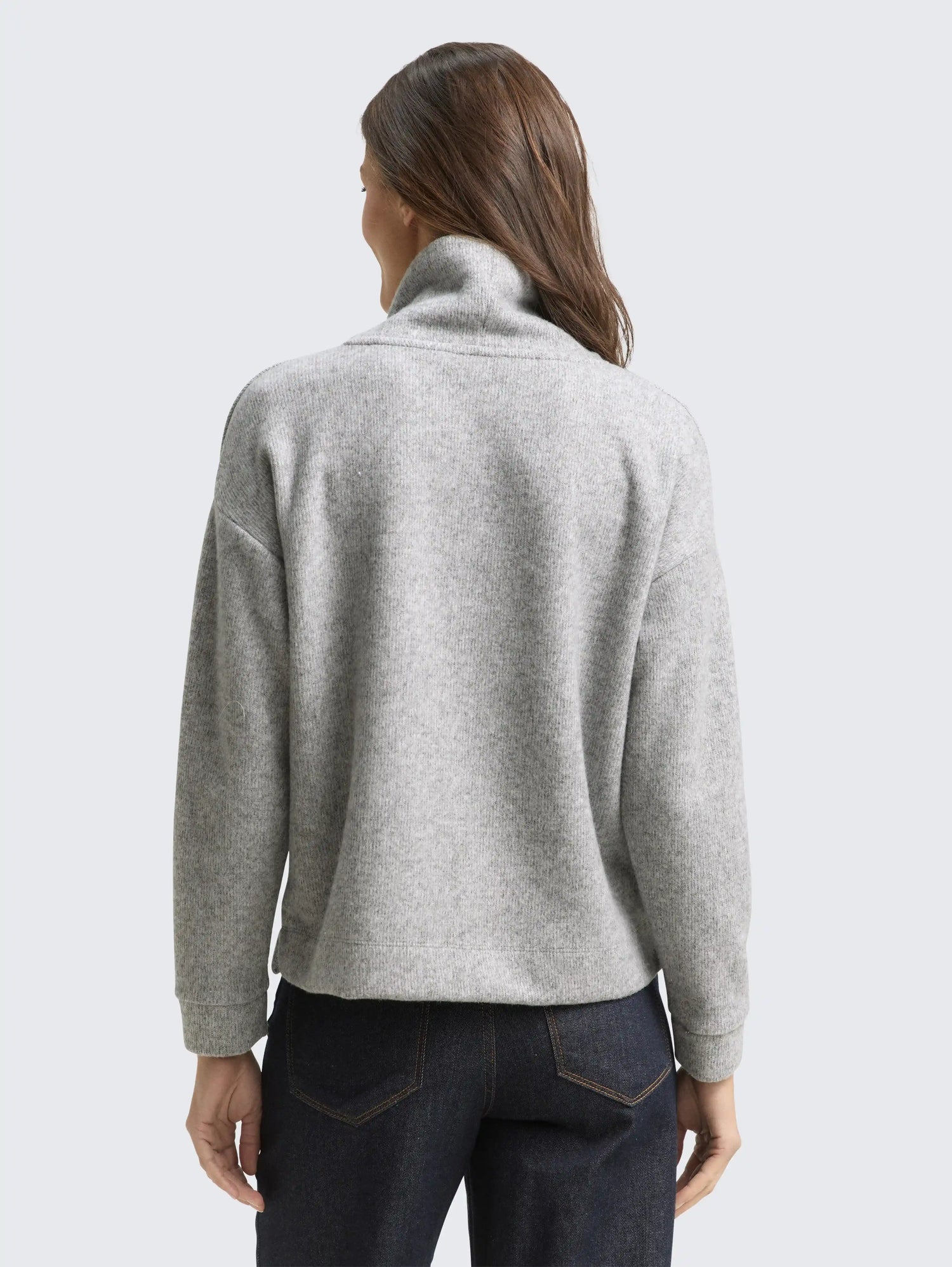 Tom Tailor_0_Loose Fit Sweatshirt with Roll Neck_1049012_21373_03
