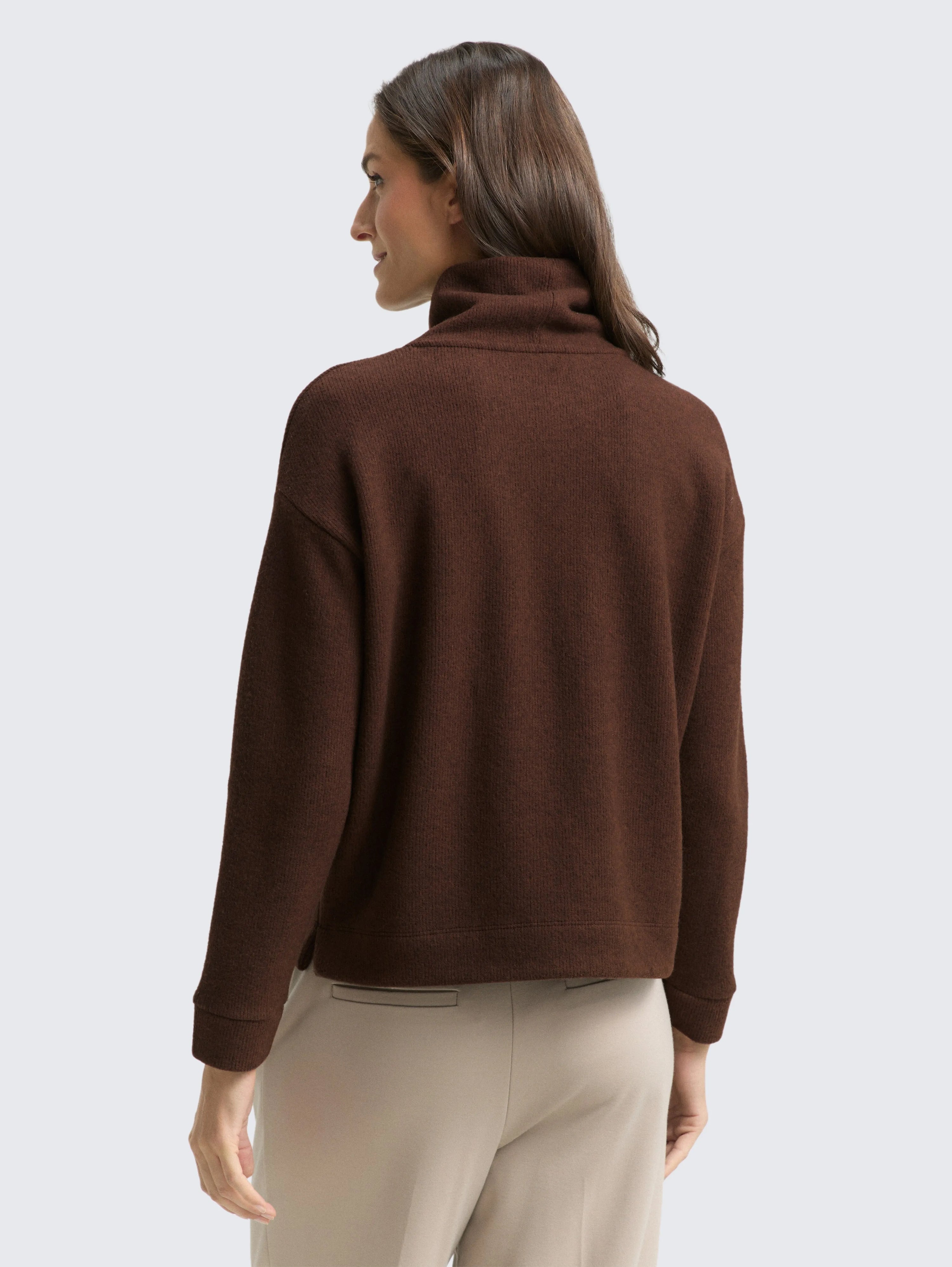 Tom Tailor_0_Loose Fit Sweatshirt with Roll Neck_1049012_39062_03