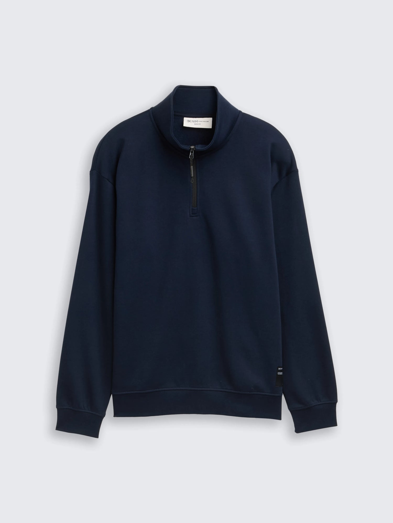Tom Tailor_0_Troyer Sweatshirt with Logo Badge_1049013_10668_04