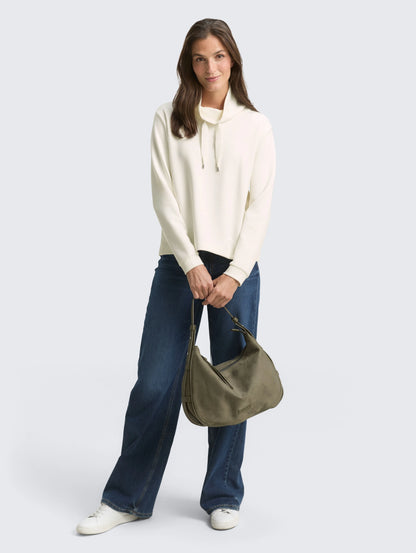 Tom Tailor_Brown_Scuba Sweatshirt with Stand-Up Collar_1049025_10315_01