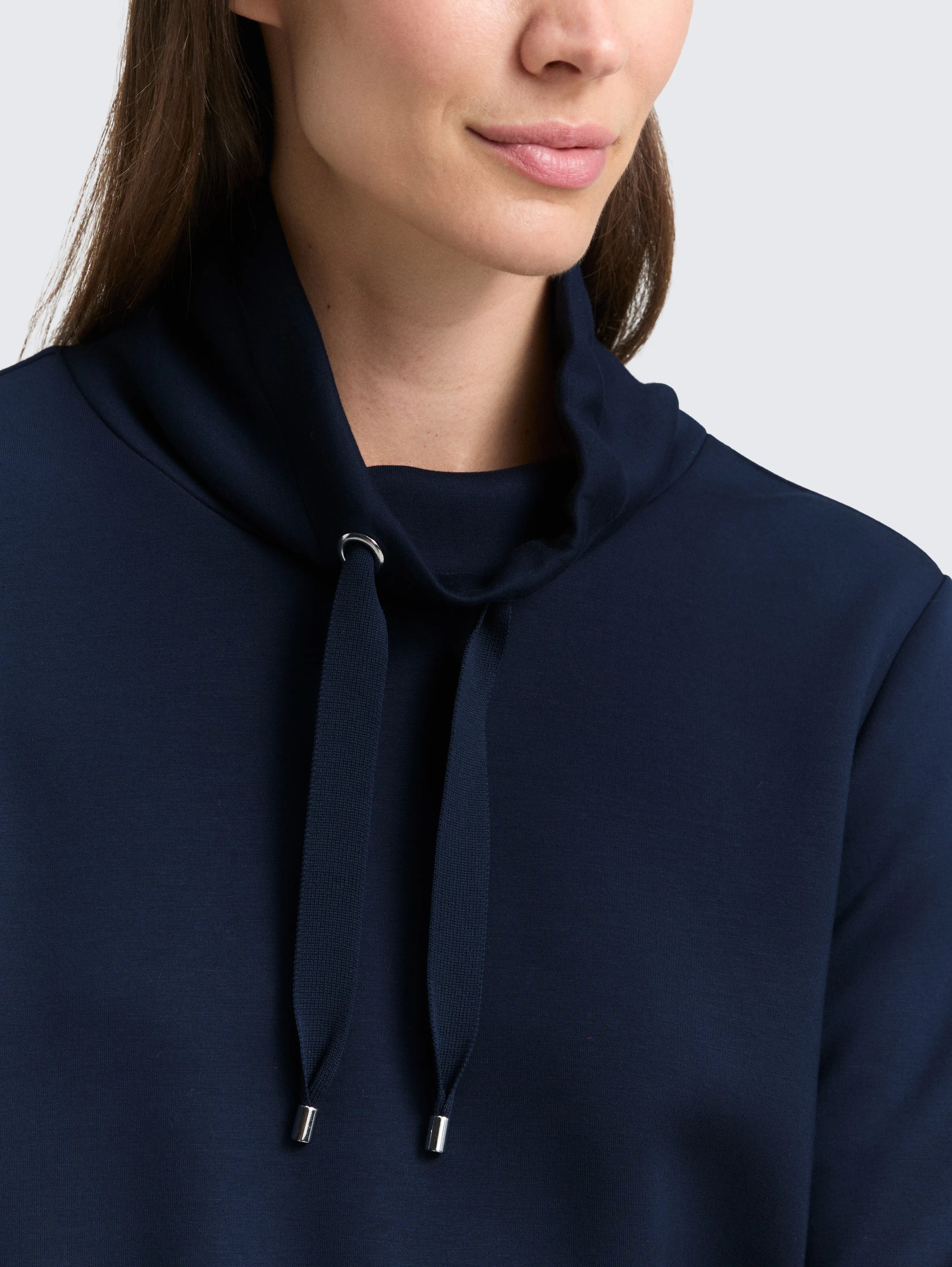 Tom Tailor_Brown_Scuba Sweatshirt with Stand-Up Collar_1049025_10668_05