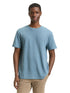Denim Tom Tailor Citadel Blue Men T-Shirt with Waffle Texture SKU: 1049041_30118 Image 03