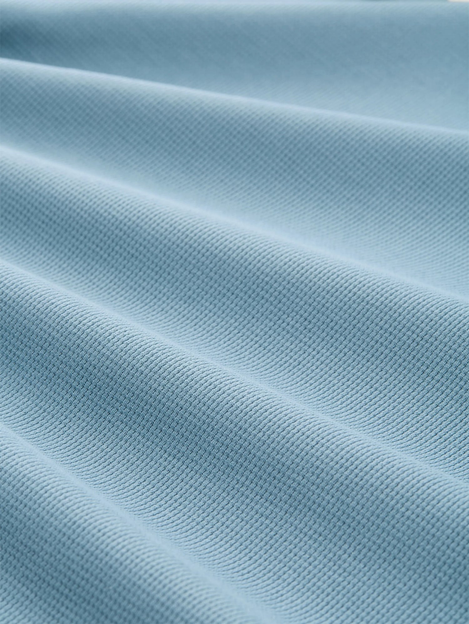 Denim Tom Tailor Citadel Blue Men T-Shirt with Waffle Texture SKU: 1049041_30118 Image 05
