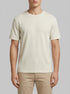 Denim Tom Tailor Greyish White Men T-Shirt with Waffle Texture SKU: 1049041_32257 Image 00