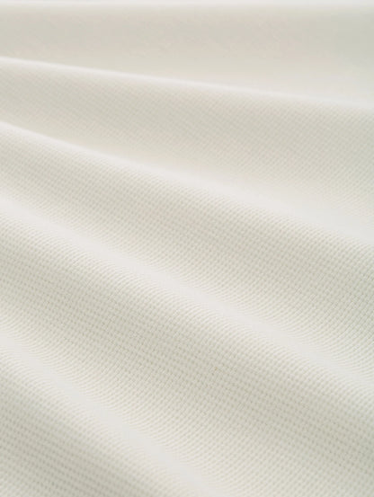 Denim Tom Tailor Greyish White Men T-Shirt with Waffle Texture SKU: 1049041_32257 Image 05