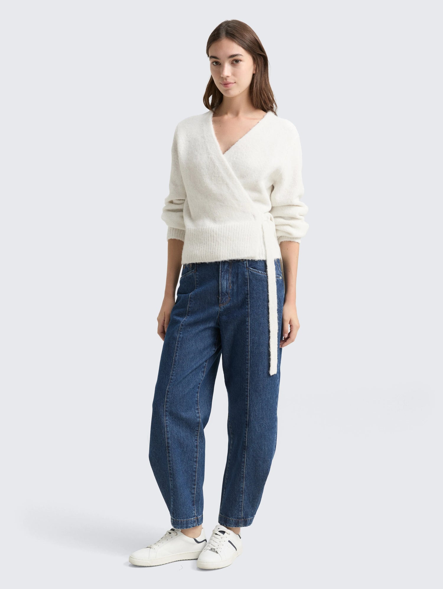 Tom Tailor_Beige_Relaxed Fit Wrap Cardigan_1049070_10396_01