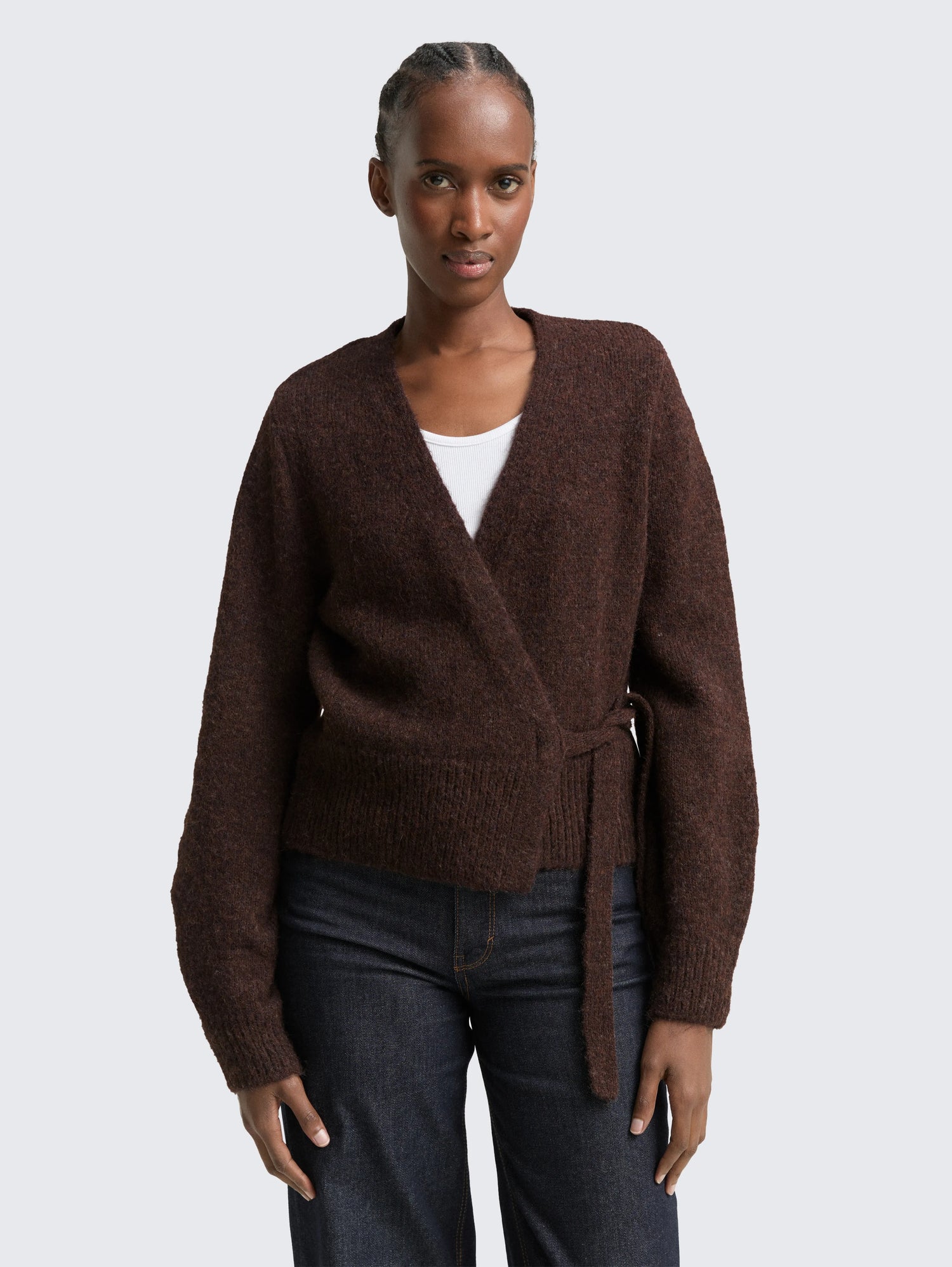 Tom Tailor_Brown_Relaxed Fit Wrap Cardigan_1049070_38864_02