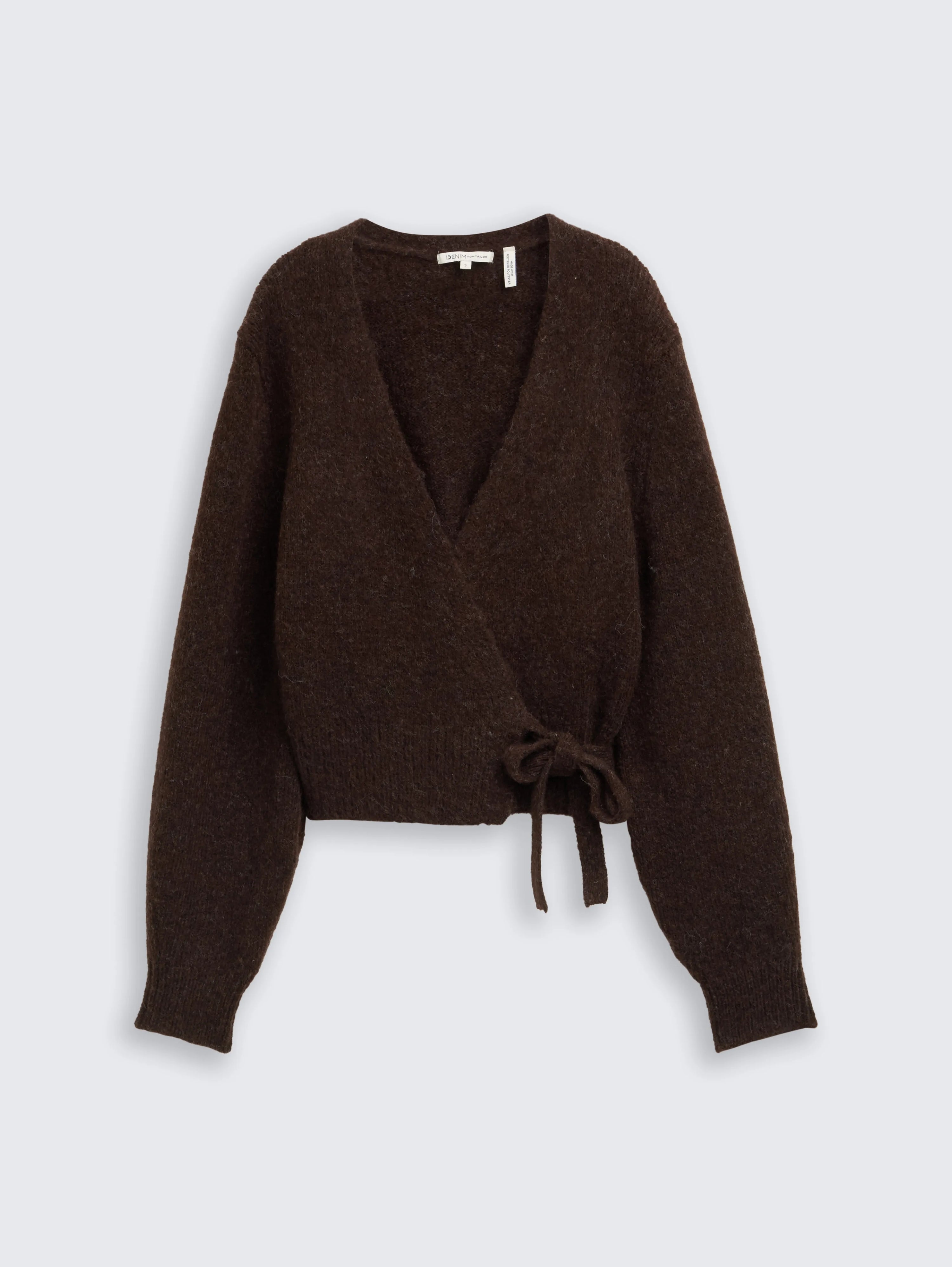 Tom Tailor_Brown_Relaxed Fit Wrap Cardigan_1049070_38864_04