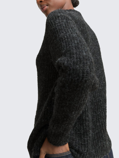 Tom Tailor_White_Relaxed Fit Knitted Jumper with Stand-Up Collar_1049071_10522_05