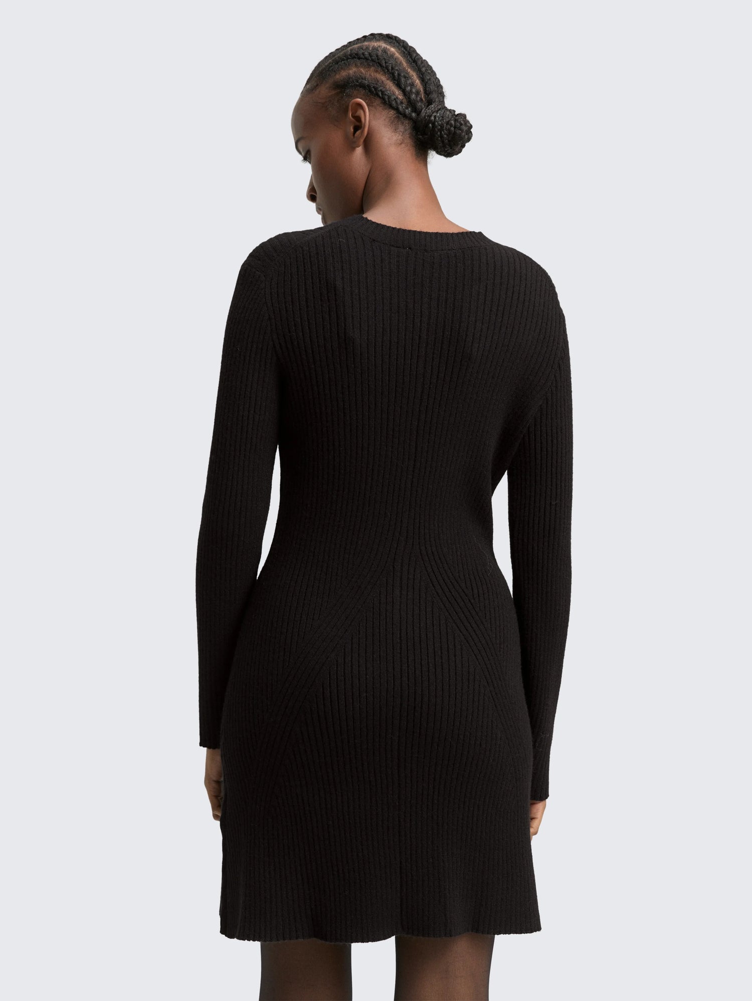 Tom Tailor_0_Fitted Mini Dress in Ribbed Knit_1049078_14482_03