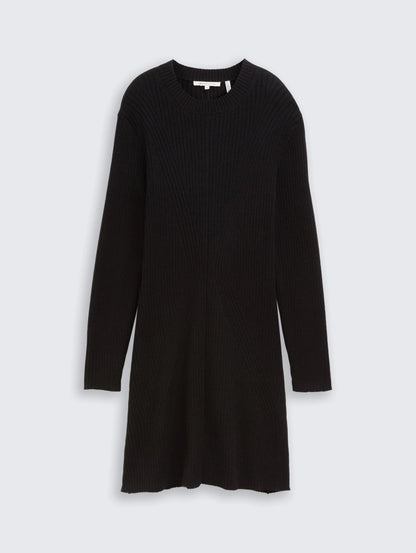 Tom Tailor_0_Fitted Mini Dress in Ribbed Knit_1049078_14482_04