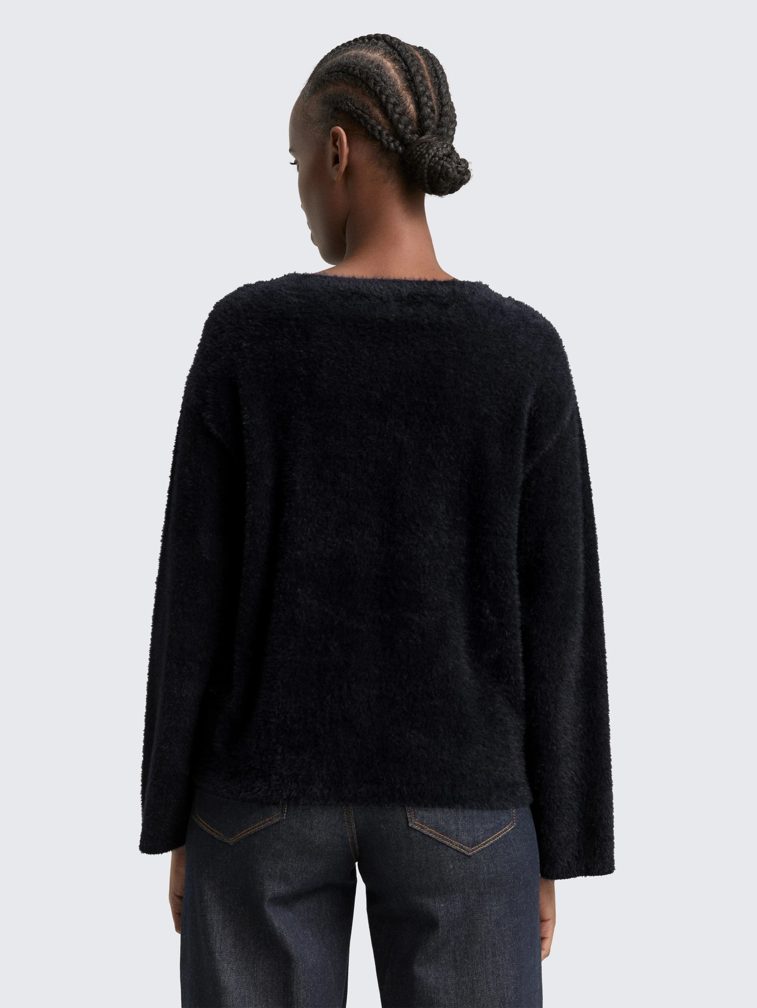 Tom Tailor_Red_Knitted Jumper Made From Feather Yarn_1049083_14482_03