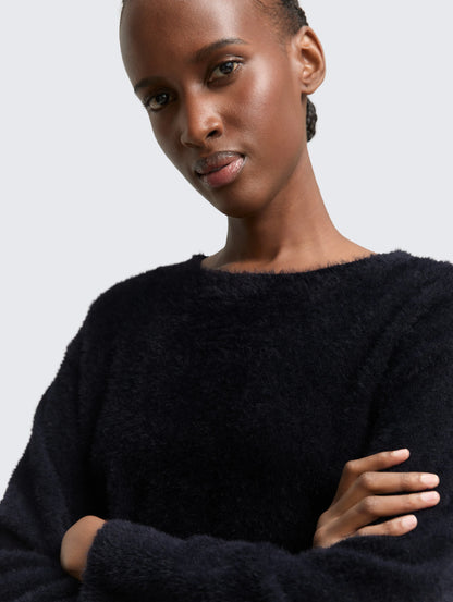 Tom Tailor_Red_Knitted Jumper Made From Feather Yarn_1049083_14482_05