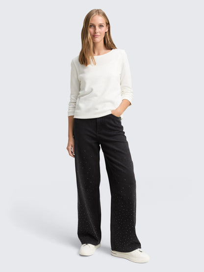 Tom Tailor_0_Ttlinou Wide Jeans with Rhinestones_1049114_10263_01