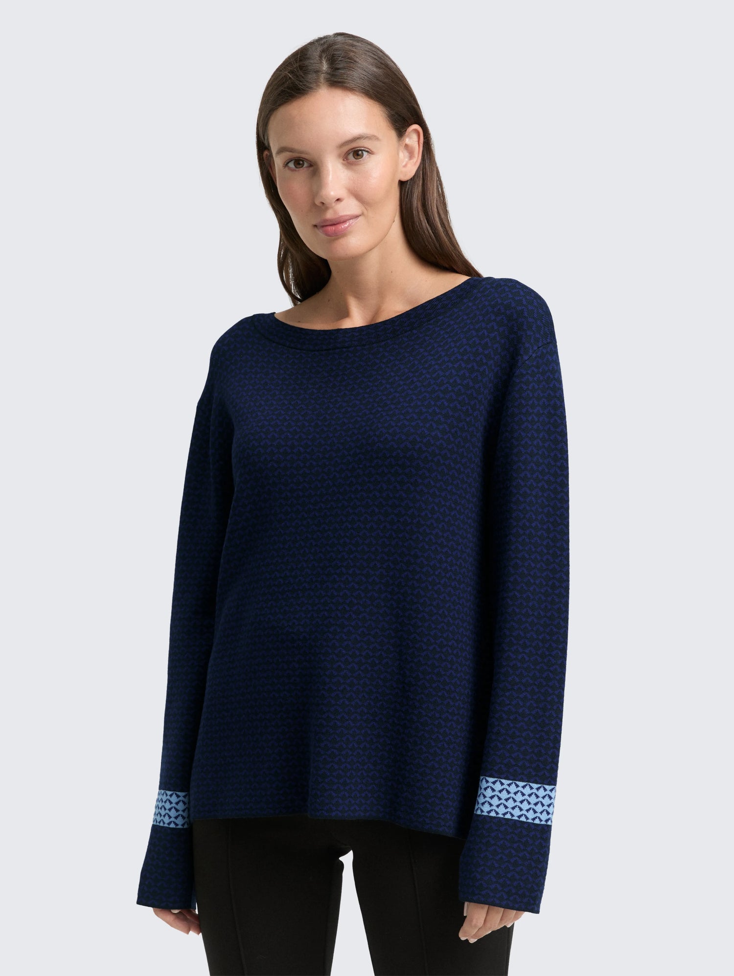 Tom Tailor_0_Loose Fit Jacquard Knit Jumper_1049123_39169_01