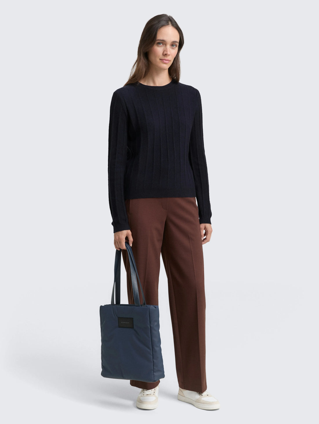 Tom Tailor_Gray_Rib Knit Jumper with Wool Content_1049129_10668_01