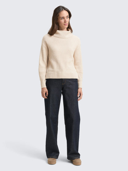 Tom Tailor_Gray_Loose Fit Turtleneck Jumper_1049137_36844_01