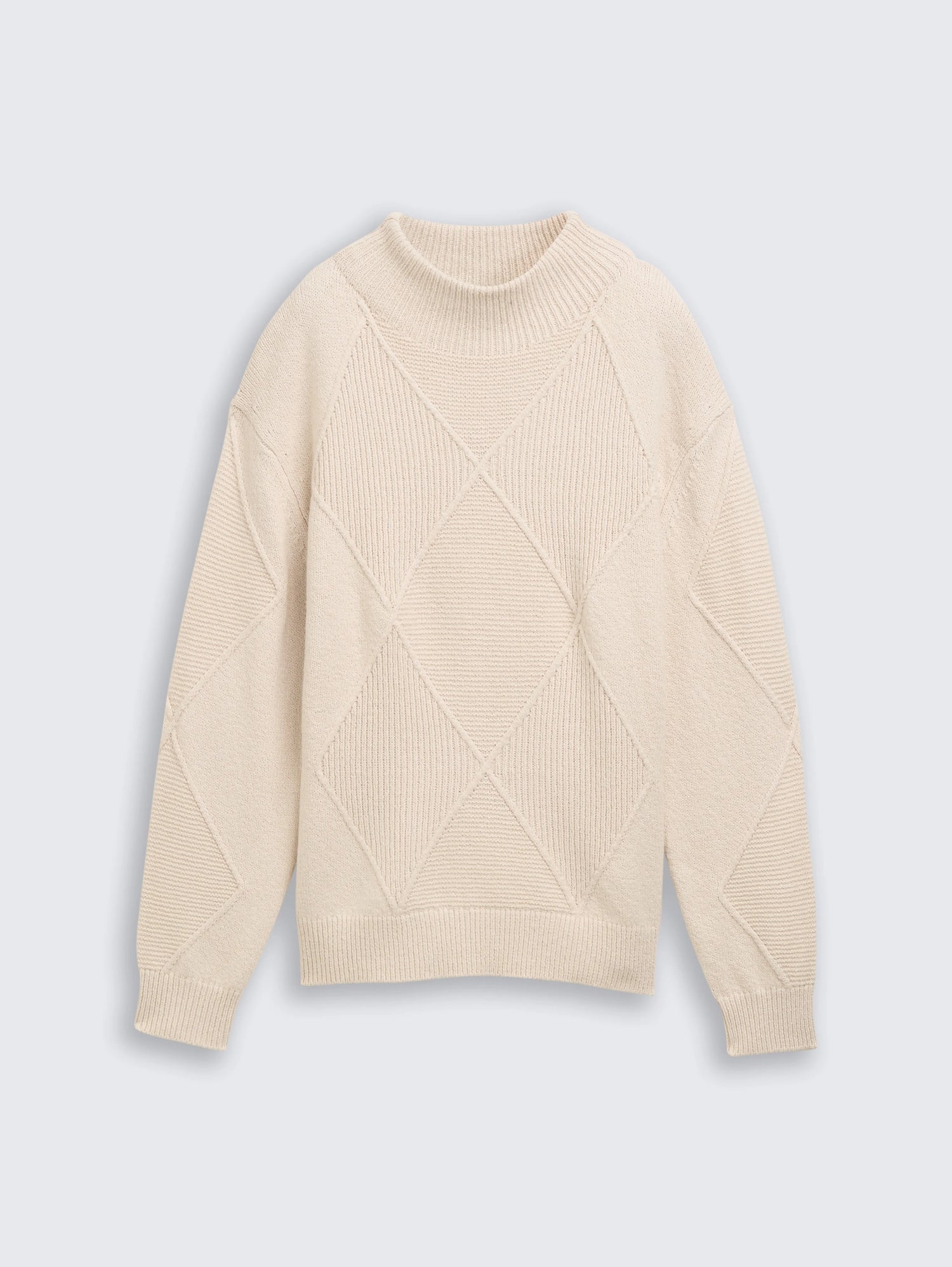 Tom Tailor_0_Loose Fit Knitted Jumper with Stand-Up Collar_1049140_29517_04