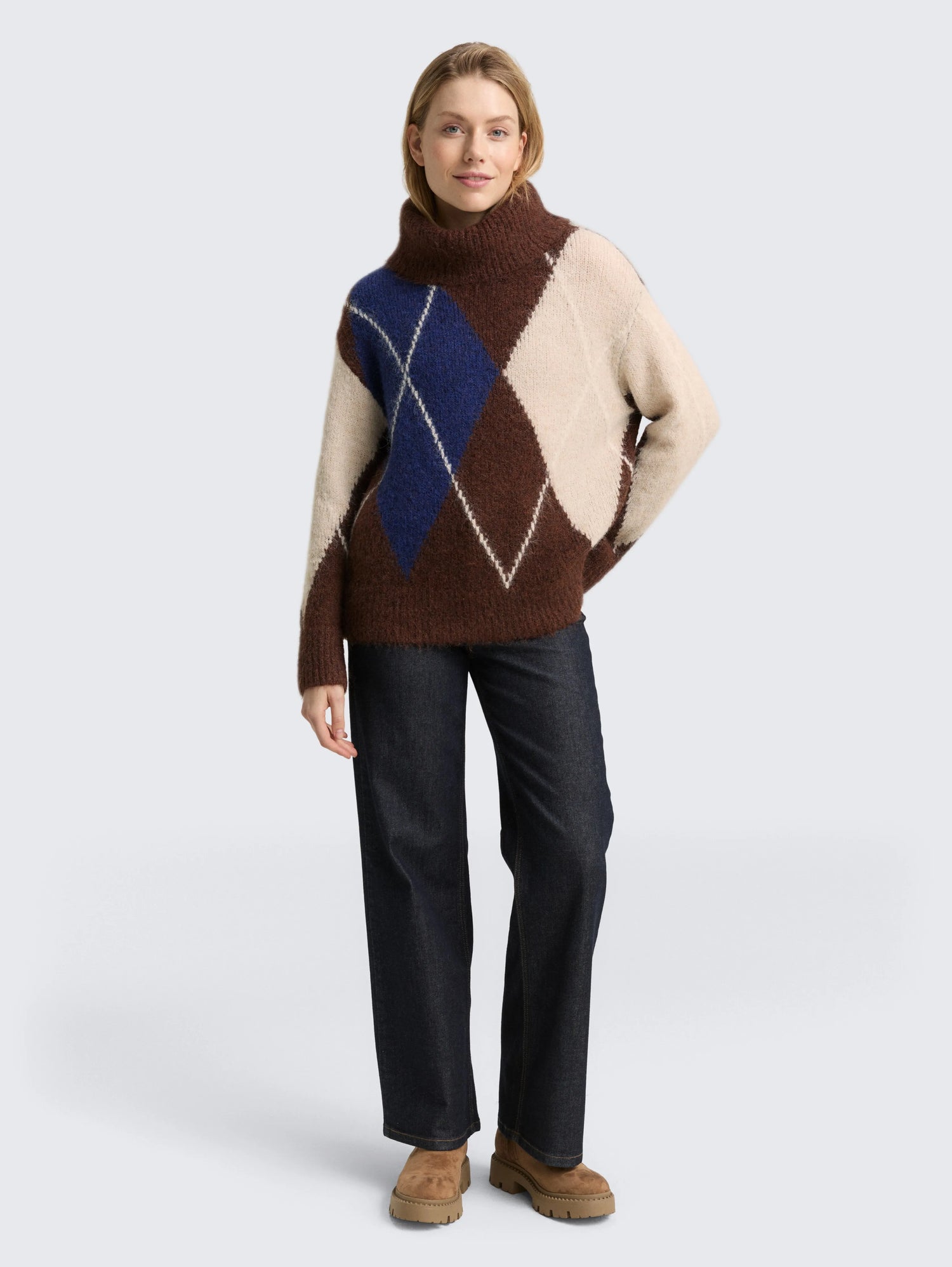 Tom Tailor_0_Oversized Turtleneck Jumper with Wool Content_1049143_39173_02
