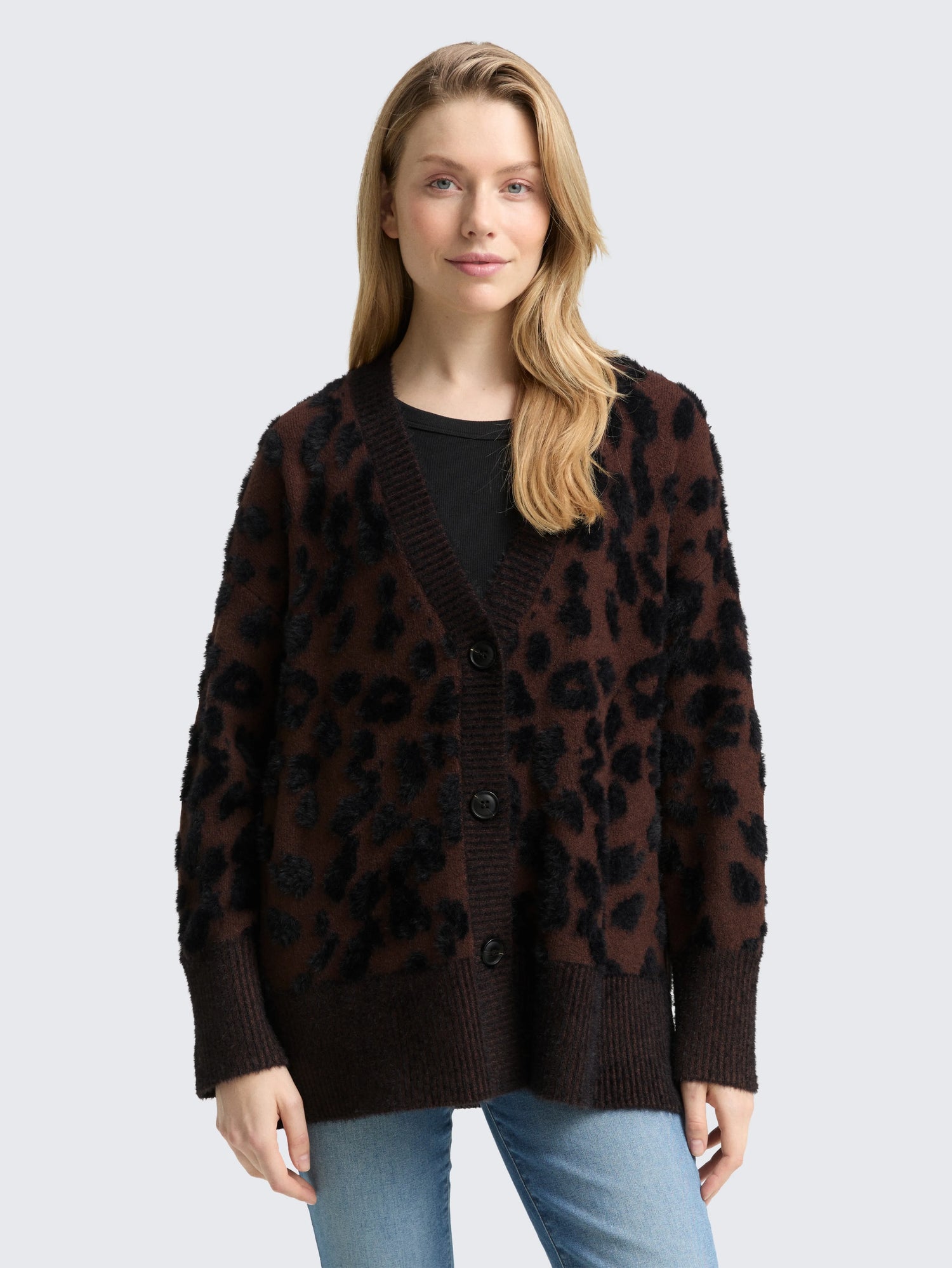 Tom Tailor_0_Oversized Cardigan with Leopard Print_1049159_39133_01