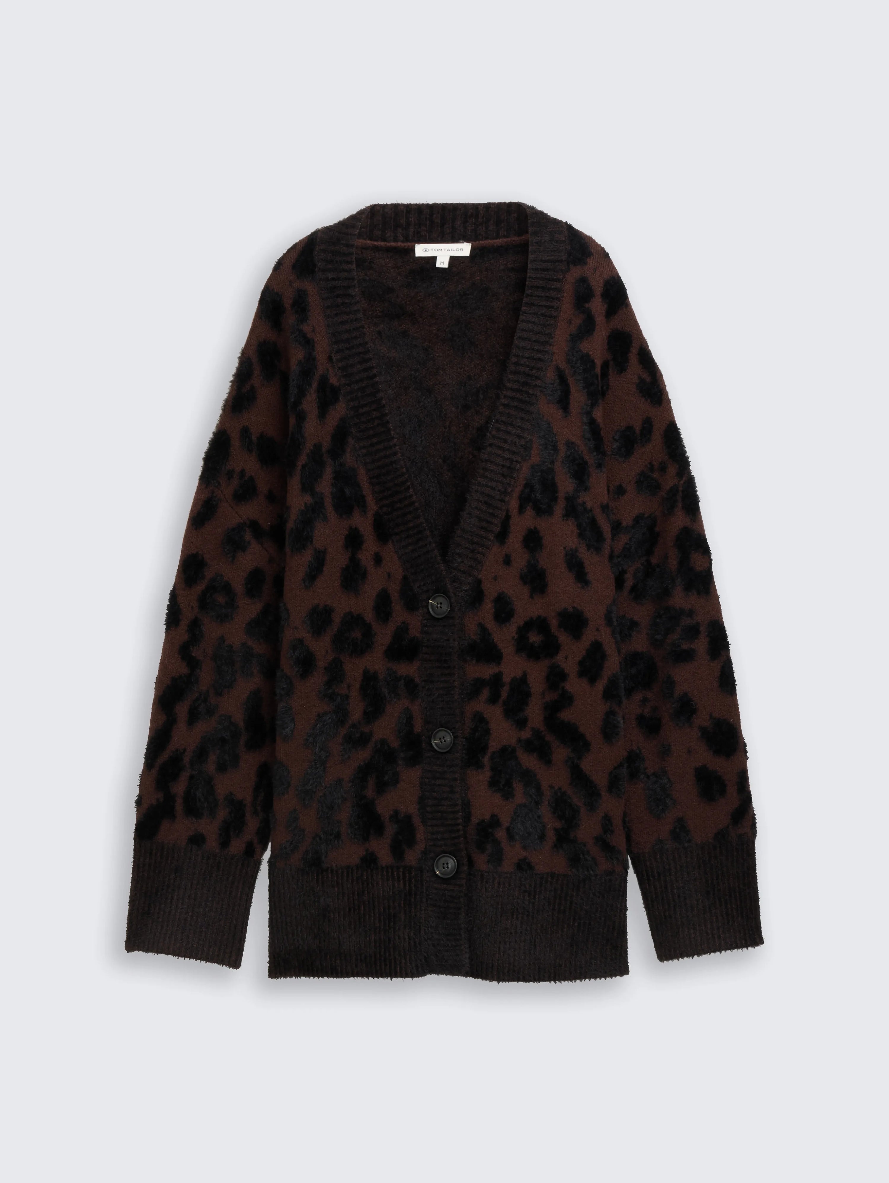 Tom Tailor_0_Oversized Cardigan with Leopard Print_1049159_39133_04