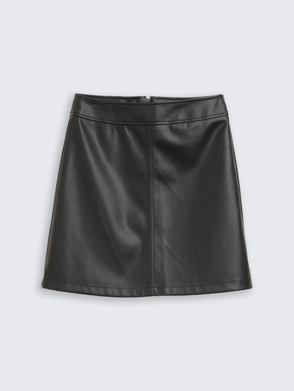 Tom Tailor_Gray_Leather-Look Mini Skirt_1049239_14482_03