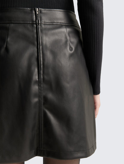Tom Tailor_Gray_Leather-Look Mini Skirt_1049239_14482_04