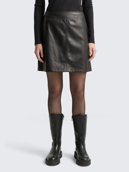 Tom Tailor_Gray_Leather-Look Mini Skirt_1049239_14482_05