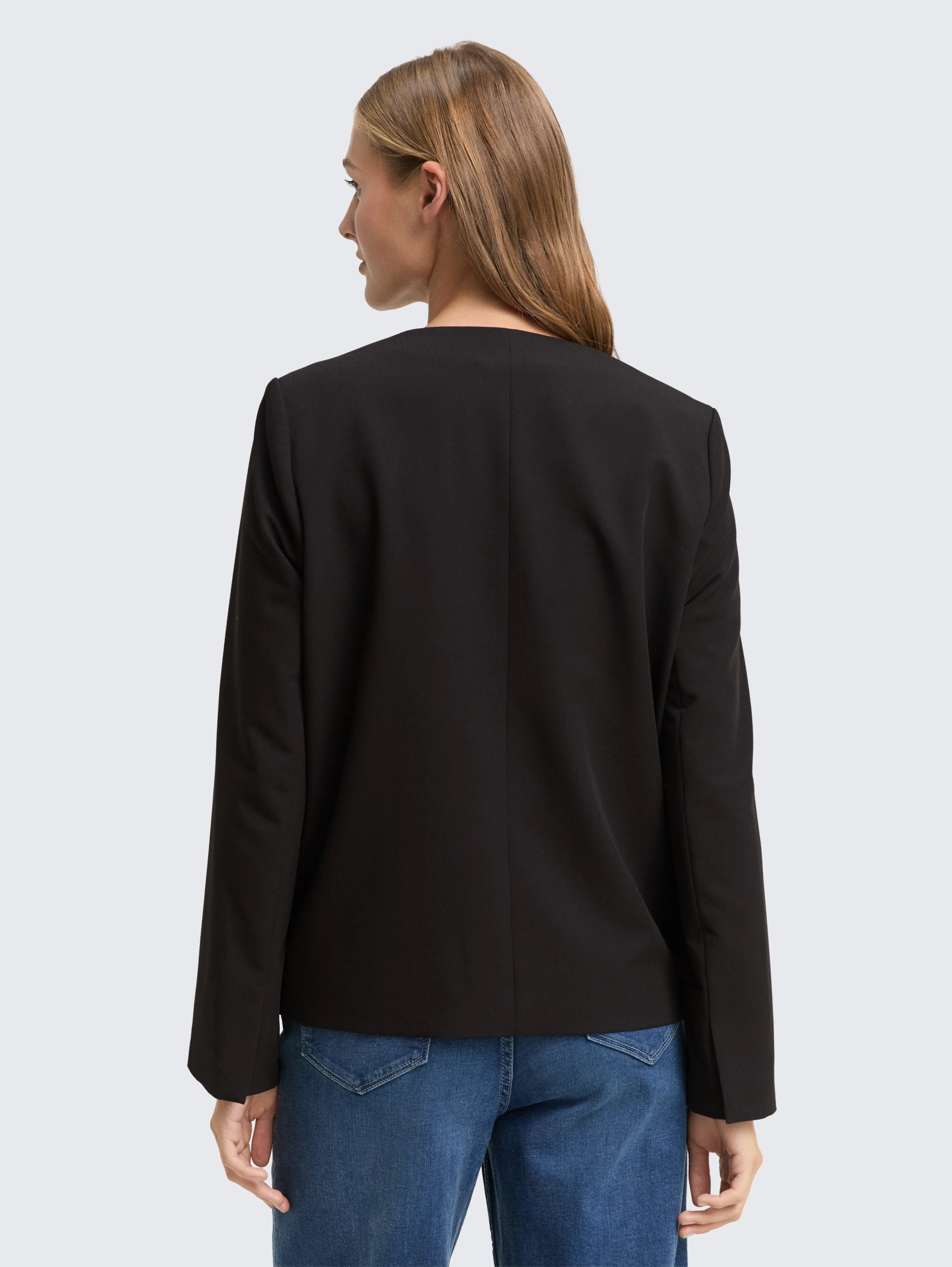 Tom Tailor_0_Regular Fit Jacket with Bow Detail_1049254_14482_03