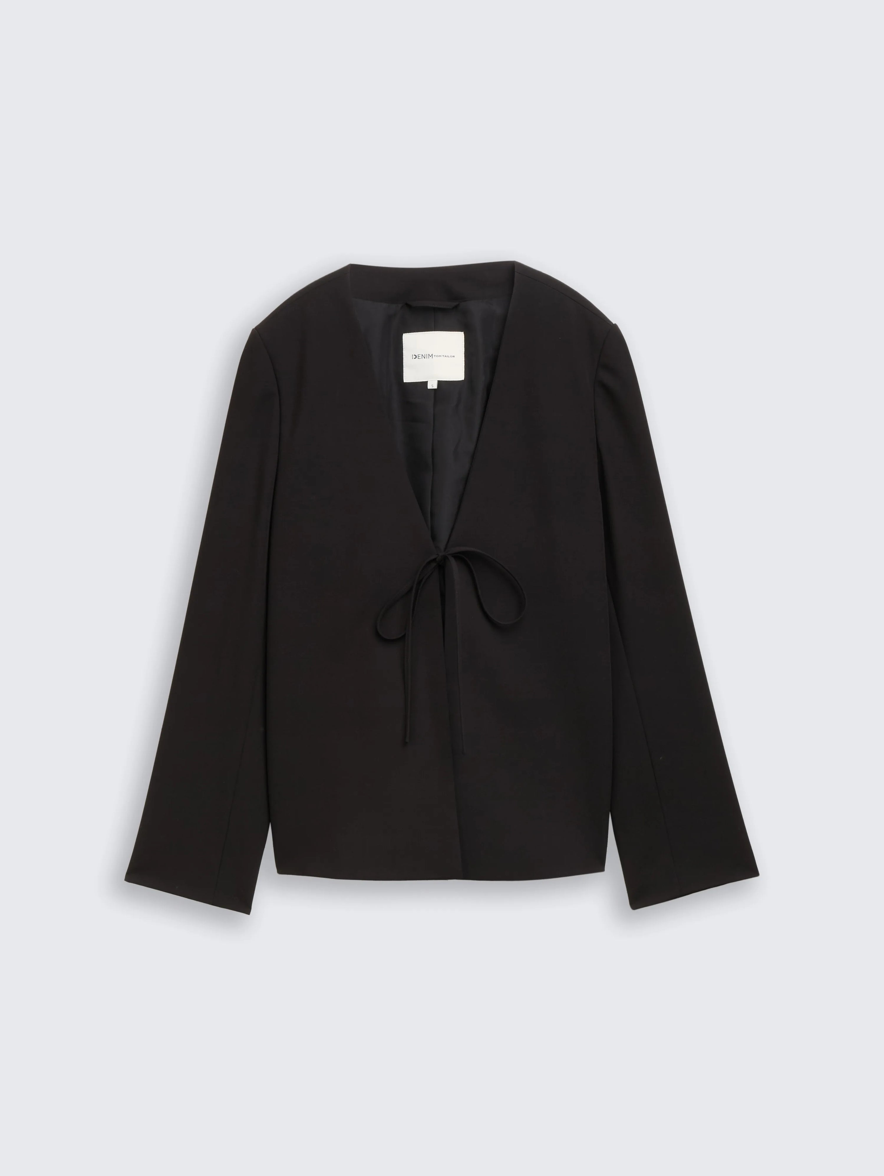 Tom Tailor_0_Regular Fit Jacket with Bow Detail_1049254_14482_04